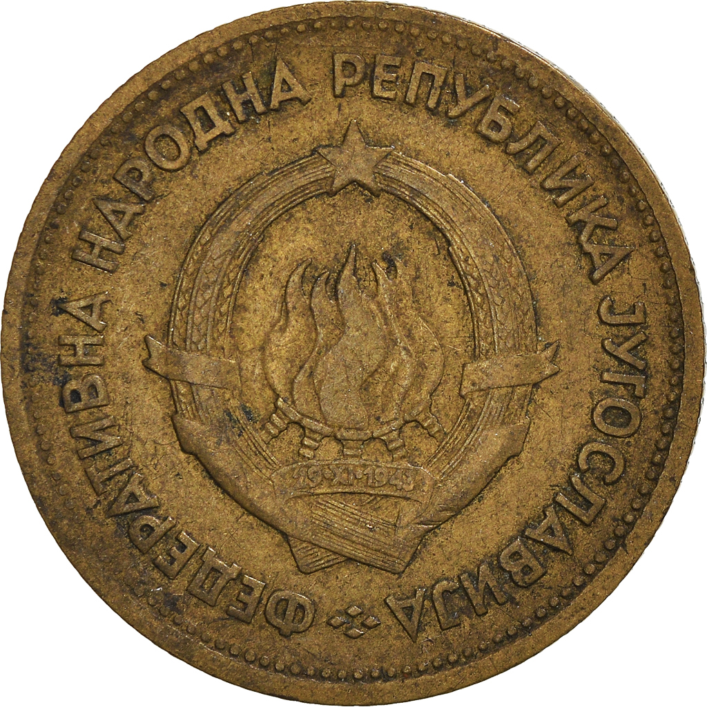 [#922547] Monnaie, Yougoslavie, 20 Dinara, 1955