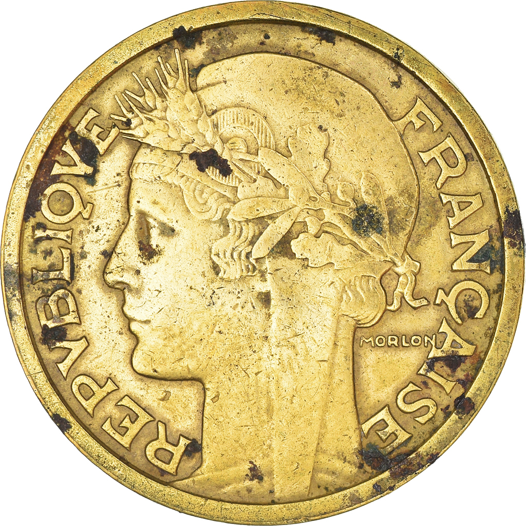 Moneda, Francia, 2 Francs, 1940