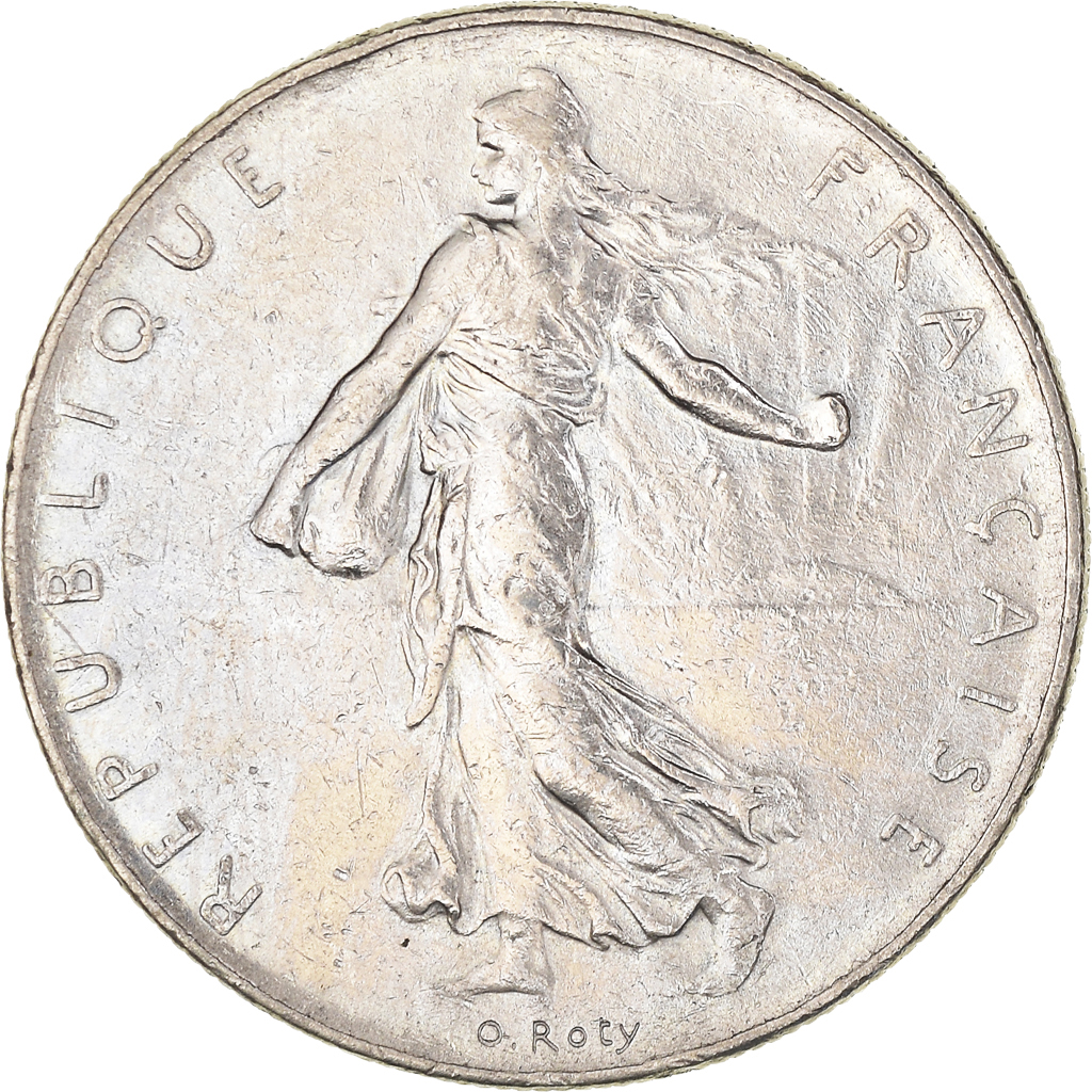 Moneda, Francia, Franc, 1974