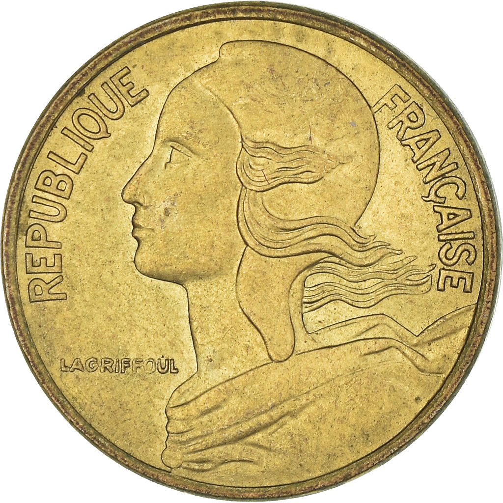 Moneda, Francia, 5 Centimes, 1978