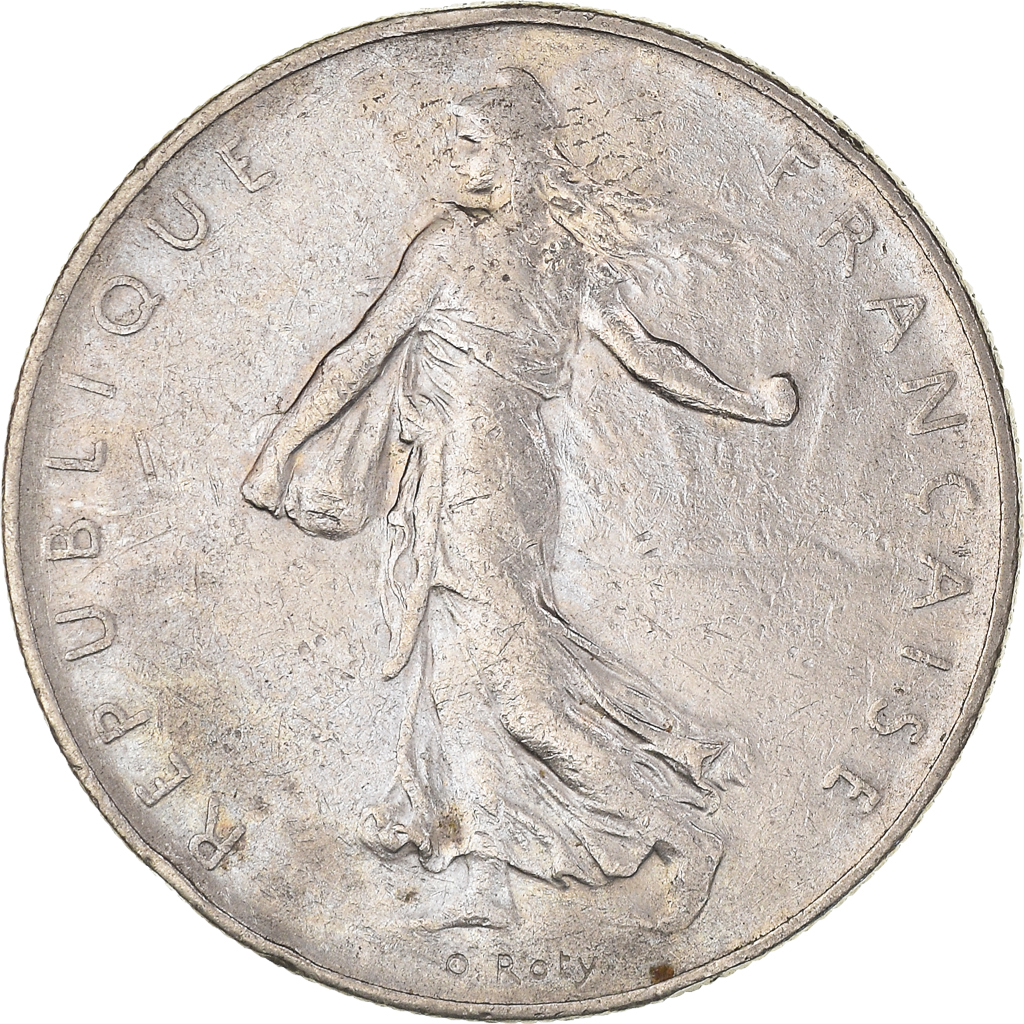 Moneda, Francia, Franc, 1973