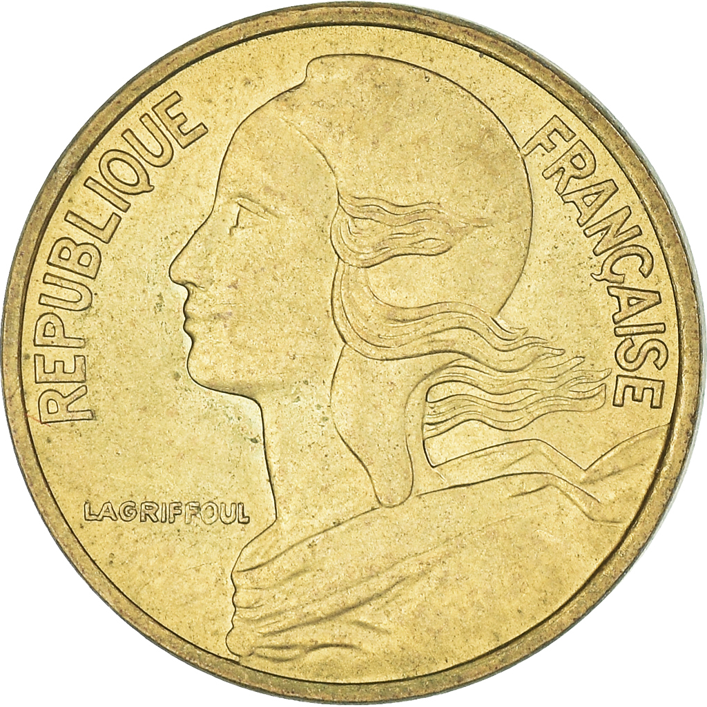 Moneda, Francia, 5 Centimes, 1979