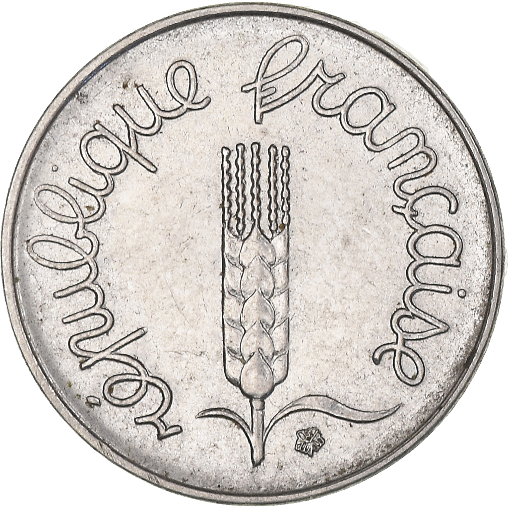 Moneda, Francia, Centime, 1970