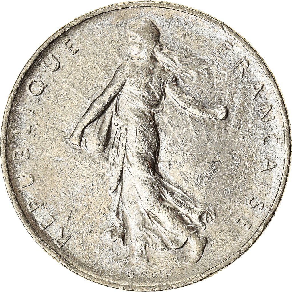 Moneda, Francia, Franc, 1970