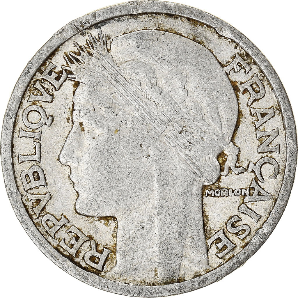 Moneda, Francia, 2 Francs, 1947