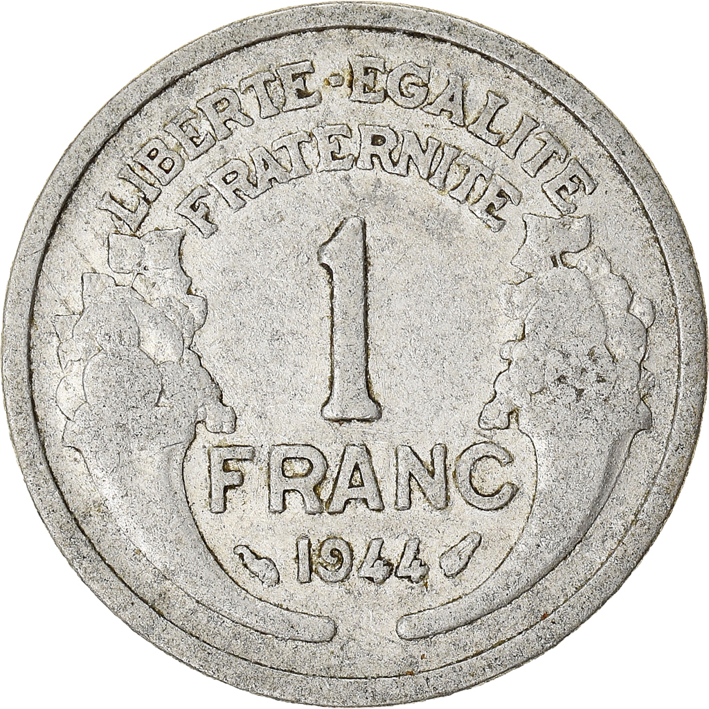 Moneda, Francia, Franc, 1944