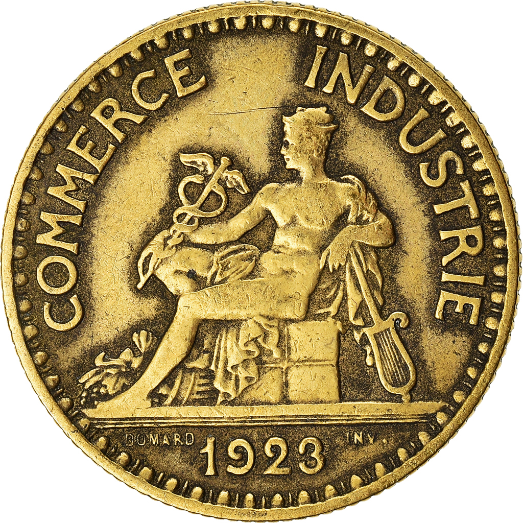 Moneda, Francia, 2 Francs, 1923