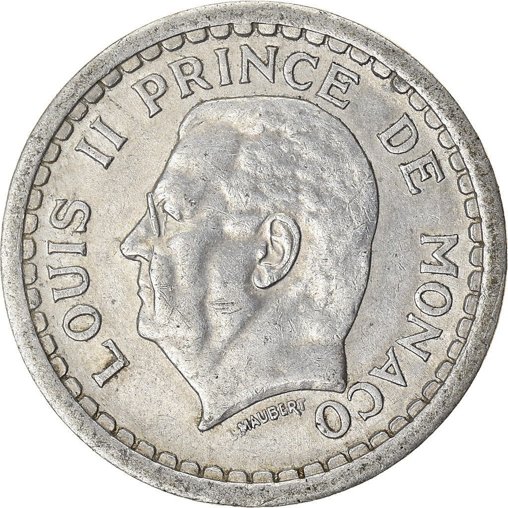 Moneda, Mónaco, Franc, 1943