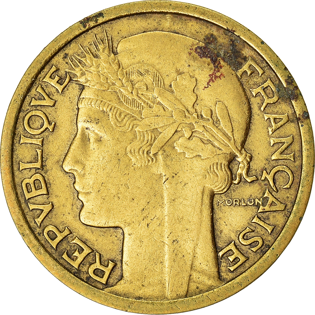 Moneda, Francia, Franc, 1937