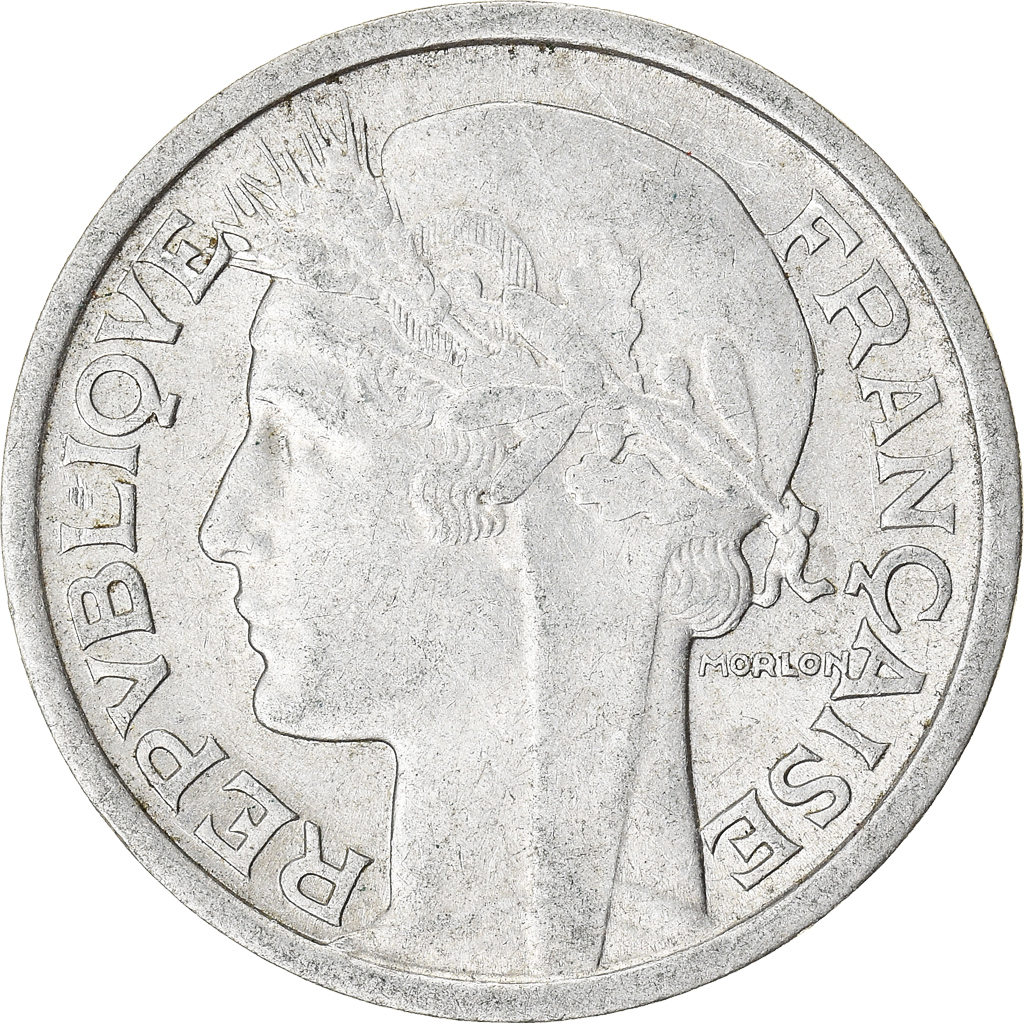 Moneda, Francia, 2 Francs, 1948