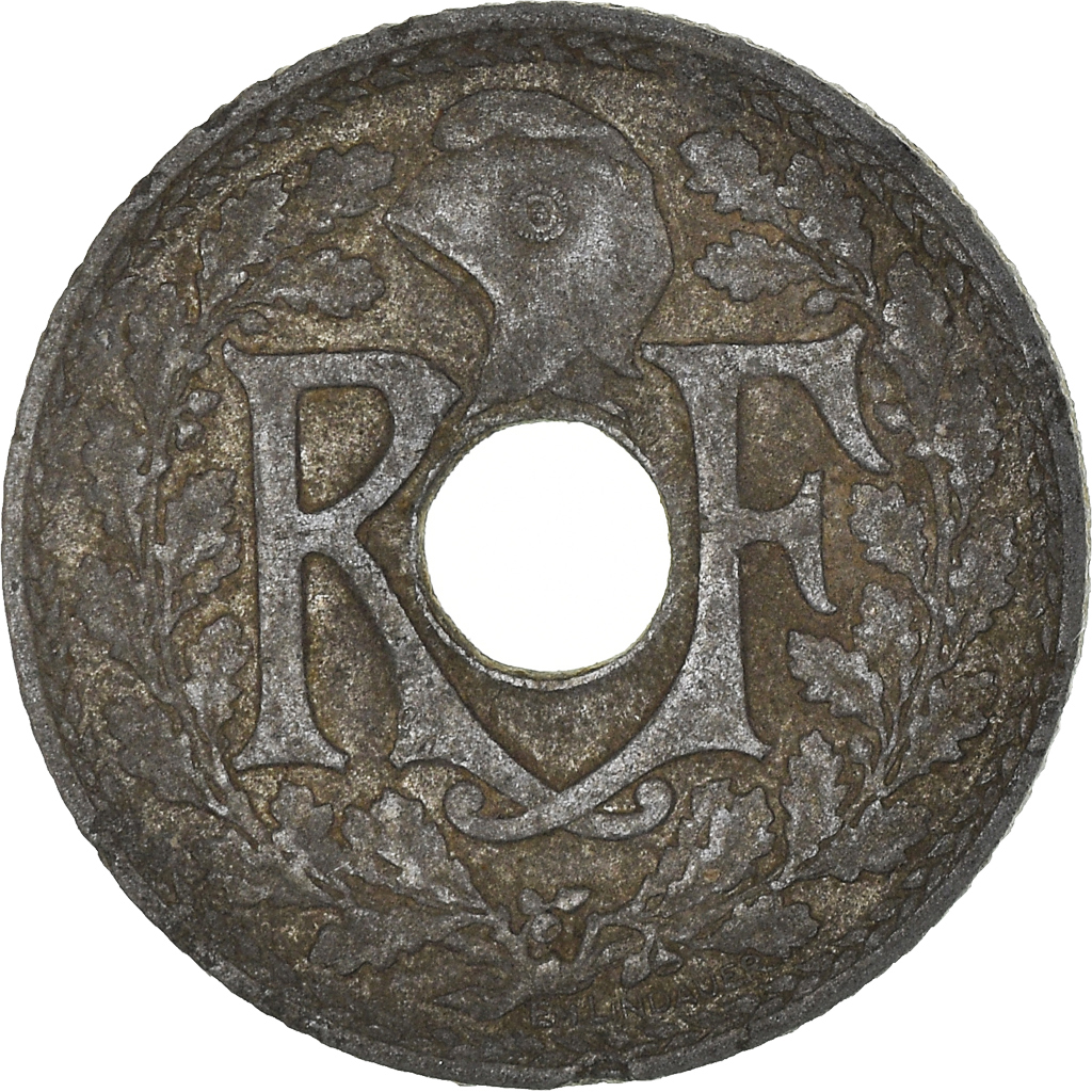 Coin, France, 10 Centimes, 1941