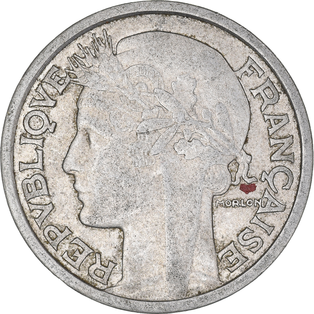 Moneda, Francia, 2 Francs, 1950