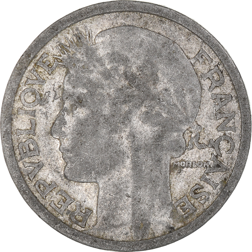 Moneda, Francia, Franc, 1945