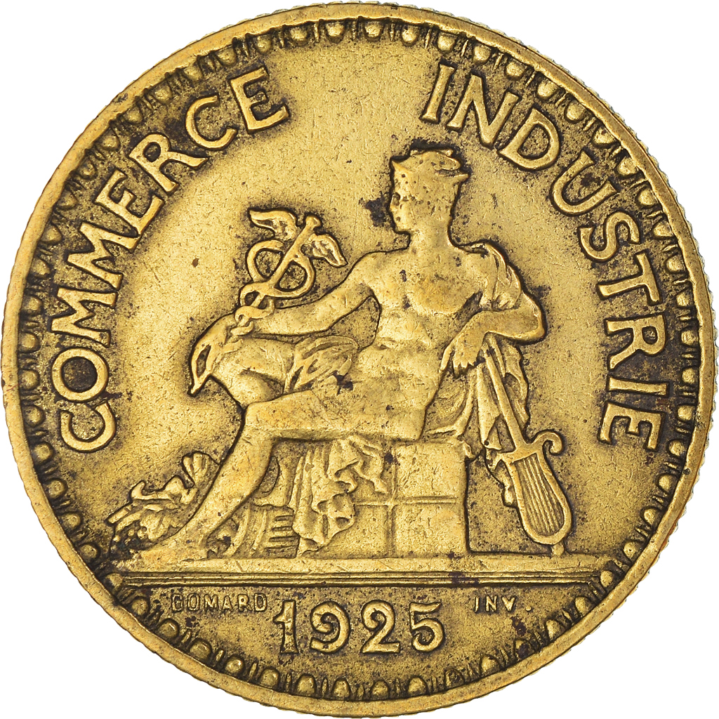Moneda, Francia, 2 Francs, 1925