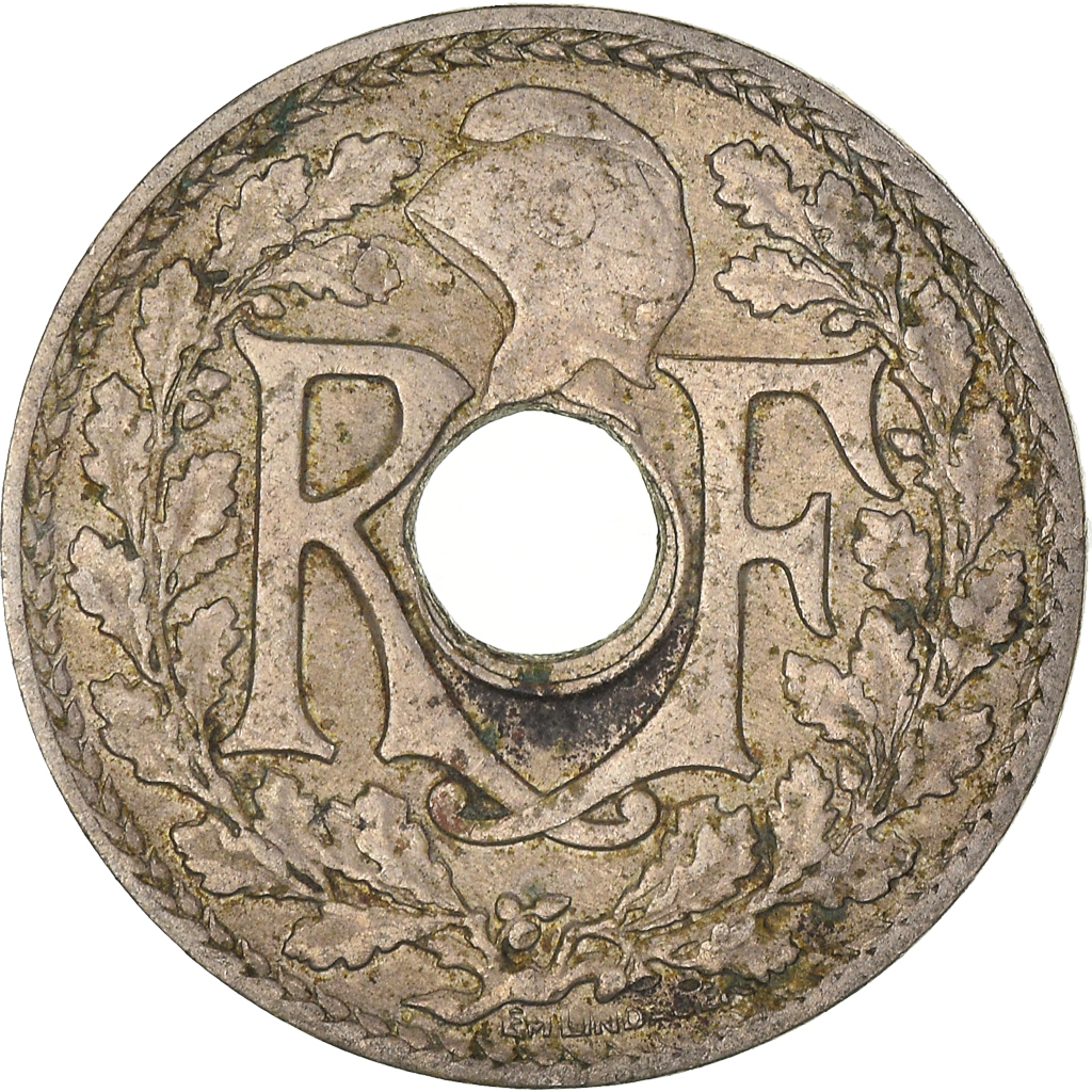 Moneda, Francia, 10 Centimes, 1928