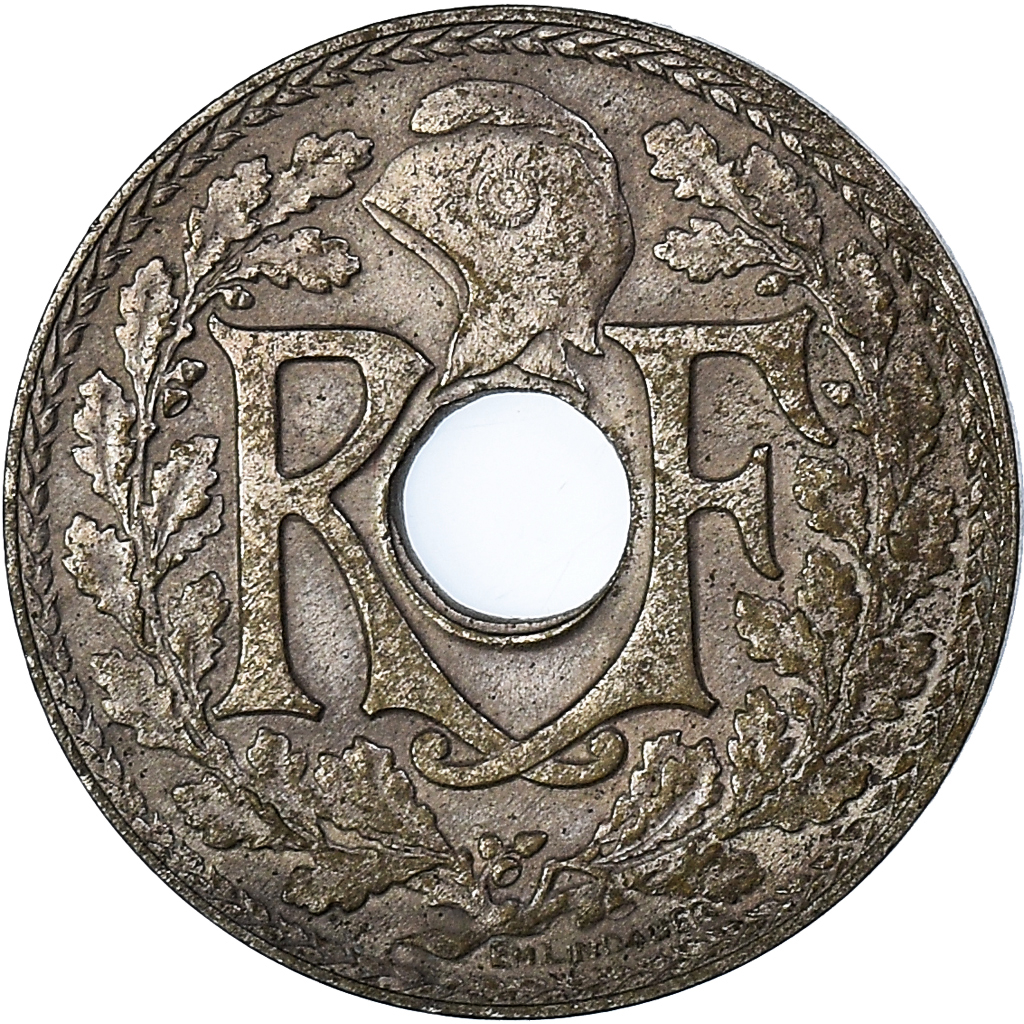 Moneda, Francia, 10 Centimes, 1939