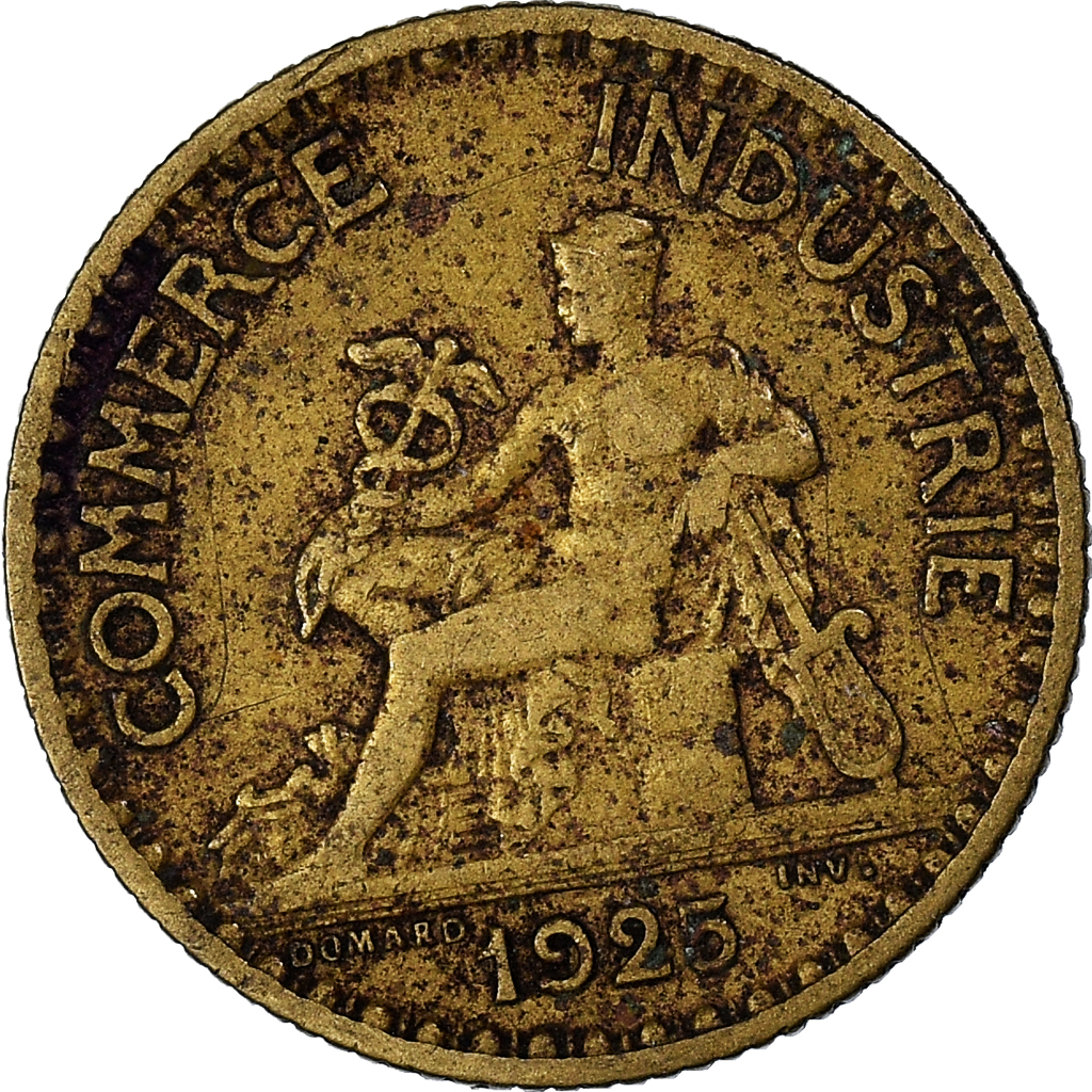 Moneda, Francia, Franc, 1925