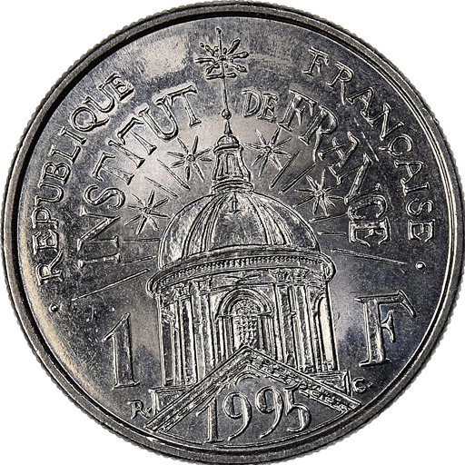Moneda, Francia, Franc, 1995