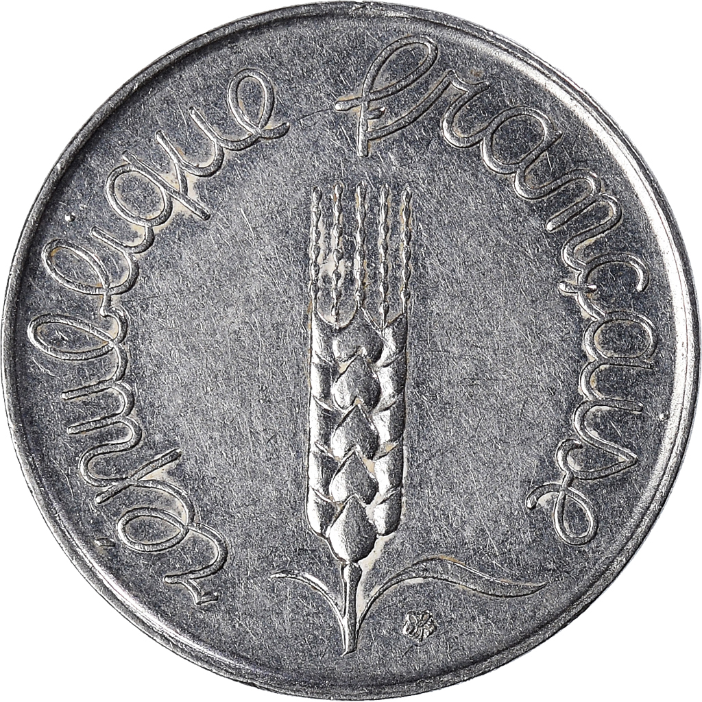 Moneda, Francia, 5 Centimes, 1964