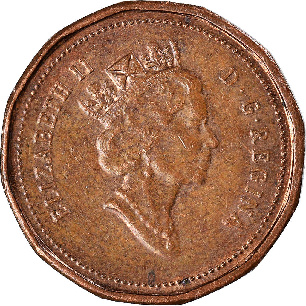 Moneda, Canadá, Cent, 1993