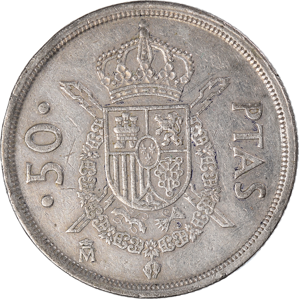 Moneda, España, 50 Pesetas, 1982
