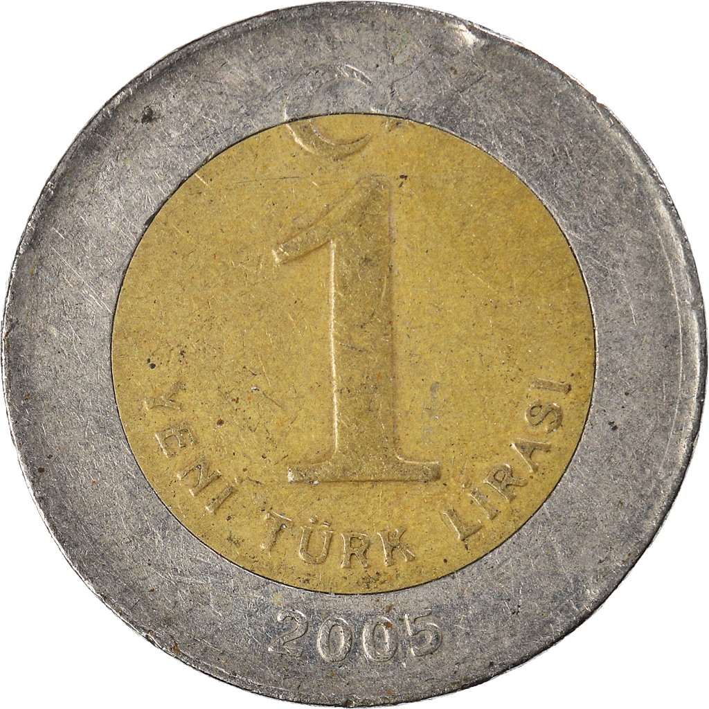 Moneda, Turquía, New Lira, 2005