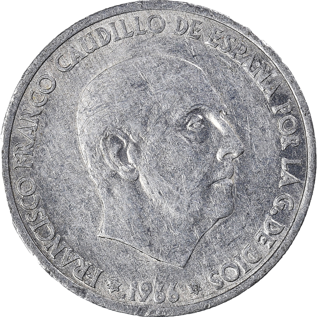 Moneda, España, 50 Centimos, 1966 (67)