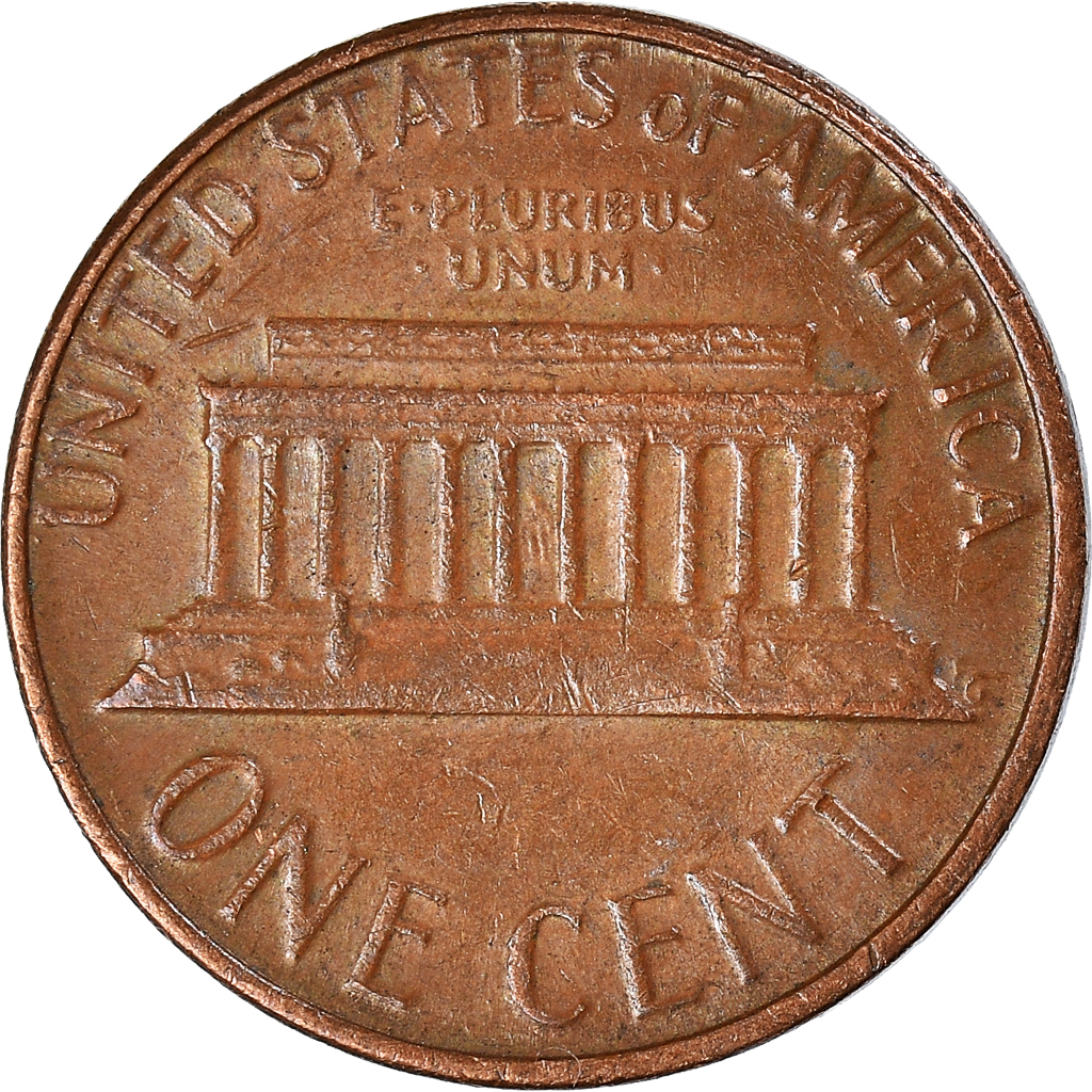Moneda, Estados Unidos, Cent, 1976