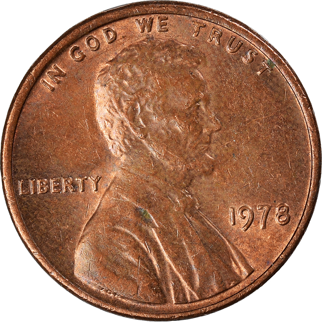 Moneda, Estados Unidos, Cent, 1978