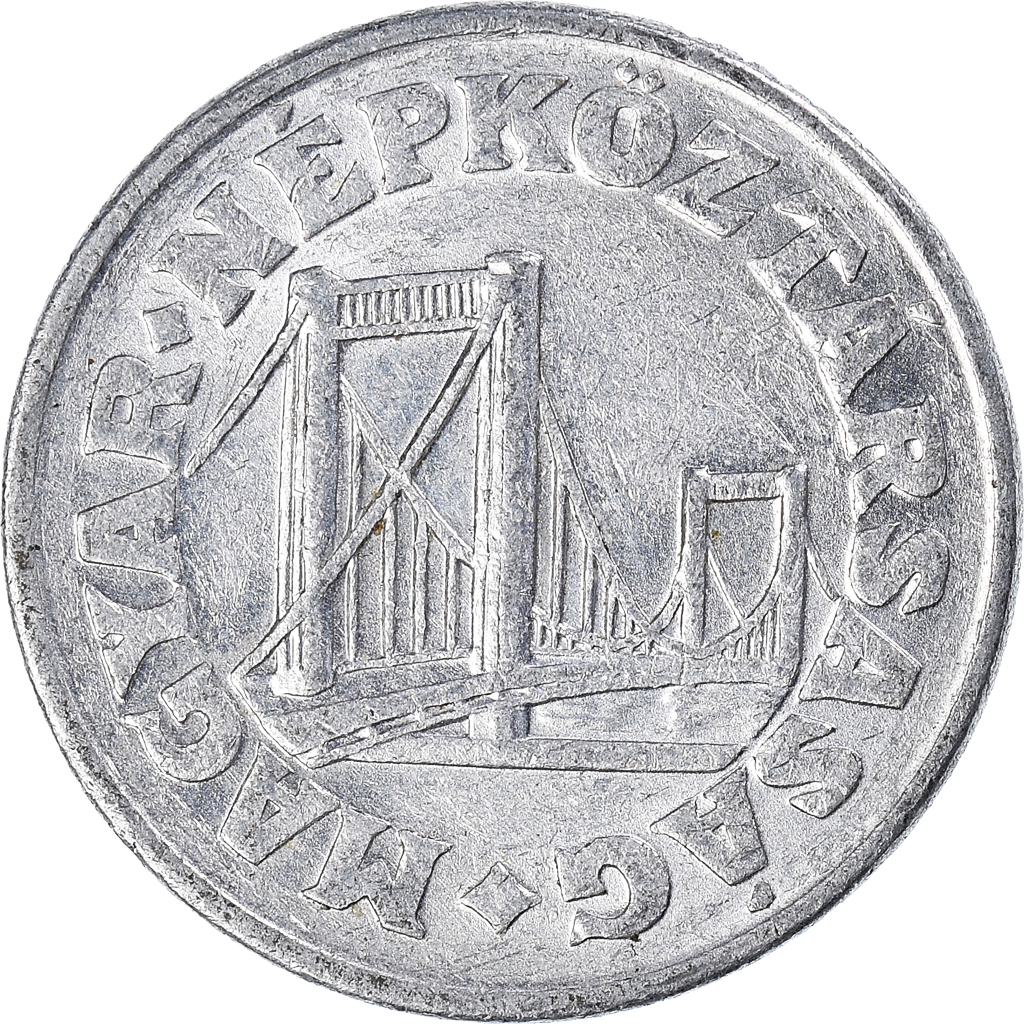 Moneda, Hungría, 50 Fillér, 1981