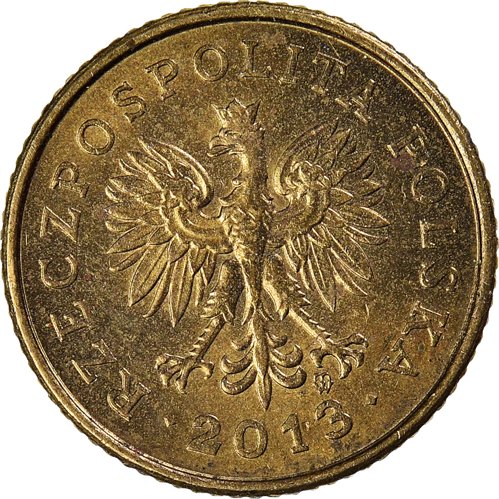 Moneda, Polonia, Grosz, 2013