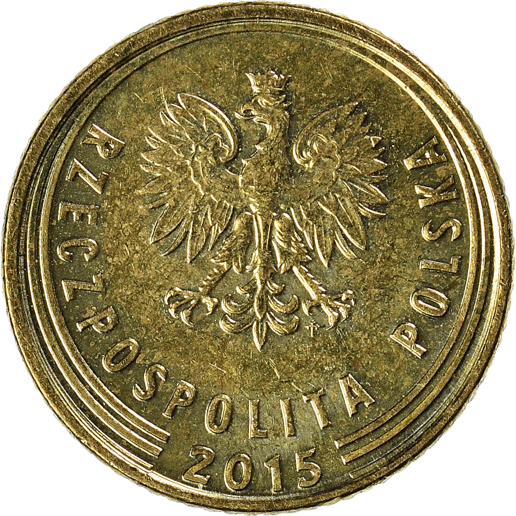 Moneda, Polonia, Grosz, 2015