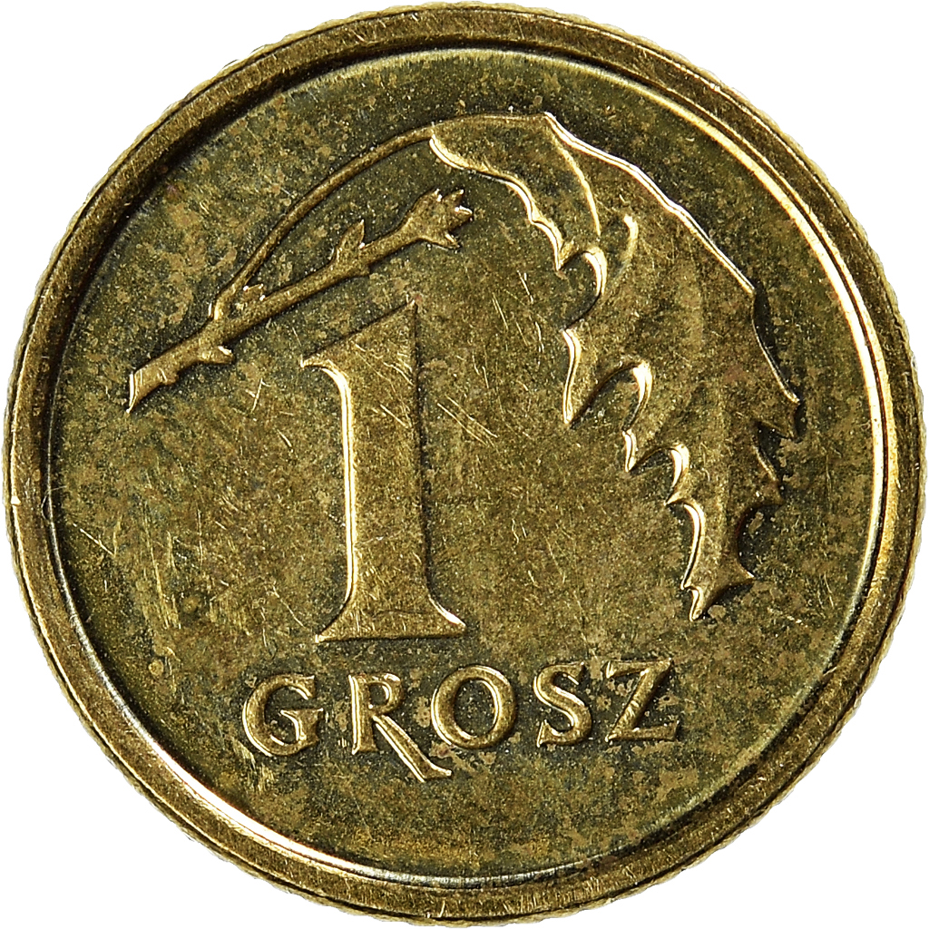 Moneda, Polonia, Grosz, 2015