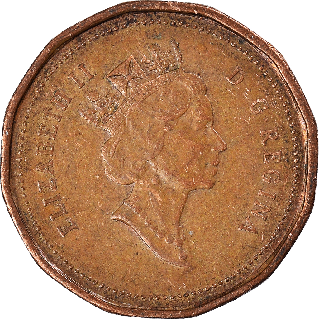Moneda, Canadá, Cent, 1991