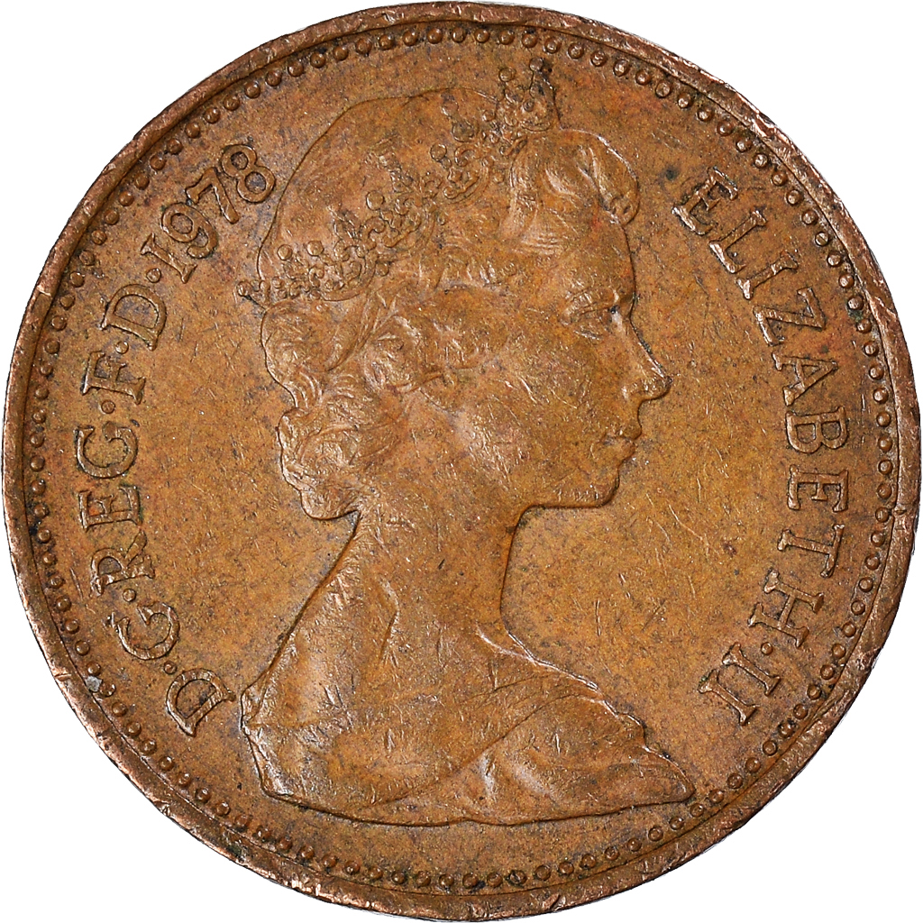 Moneda, Gran Bretaña, New Penny, 1978