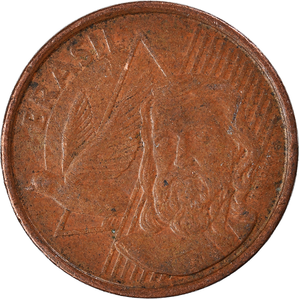 Moneda, Brasil, 5 Centavos, 2008
