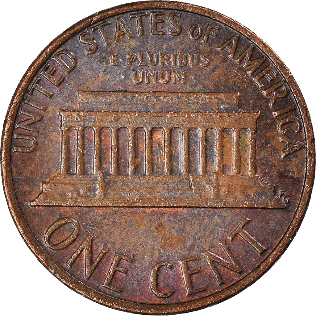 Moneda, Estados Unidos, Cent, 1980