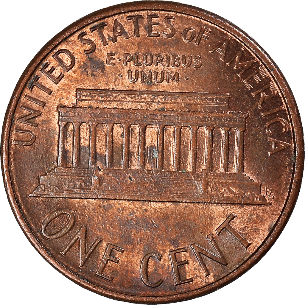 Moneda, Estados Unidos, Cent, 1987
