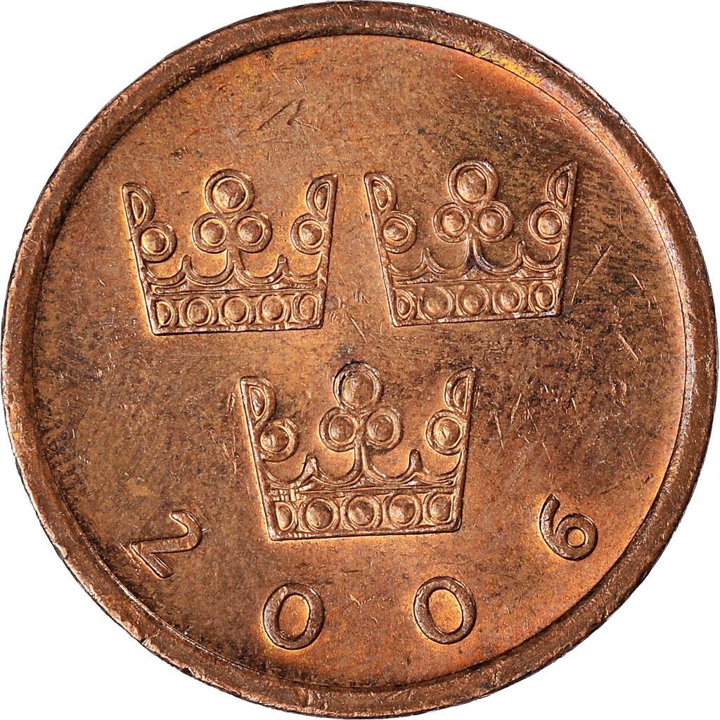 Moneda, Suecia, 50 Öre, 2006