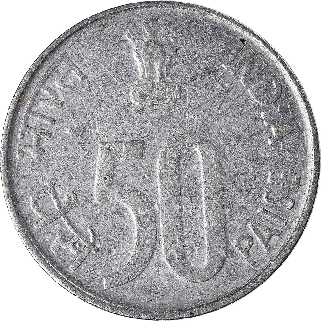 Coin, INDIA-REPUBLIC, 50 Paise, 2002