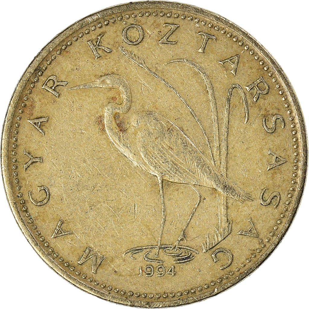 Moneda, Hungría, 5 Forint, 1994
