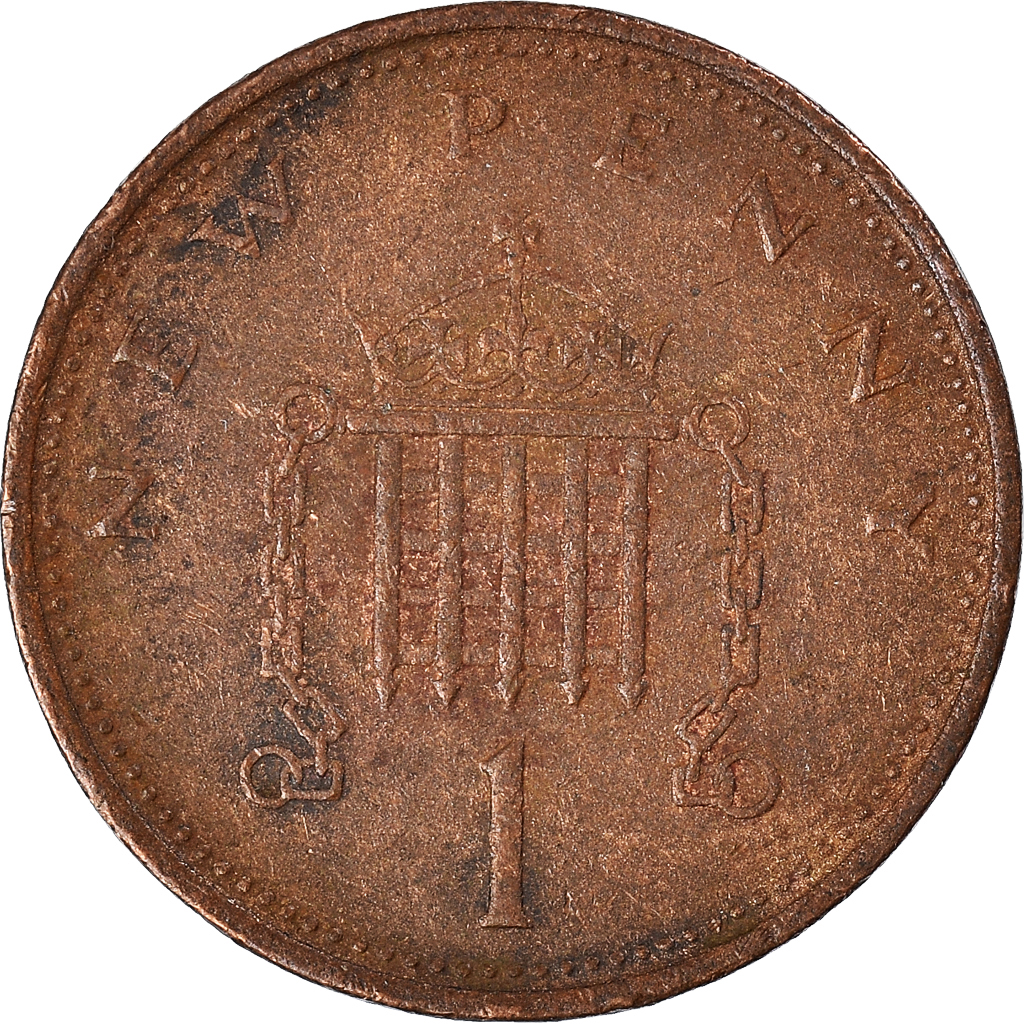 Moneda, Gran Bretaña, New Penny, 1976