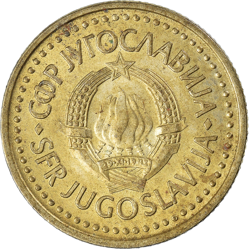 Moneda, Yugoslavia, 2 Dinara, 1983