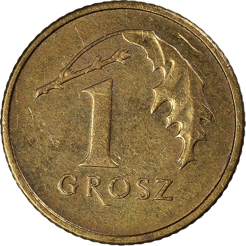 Moneda, Polonia, Grosz, 2011