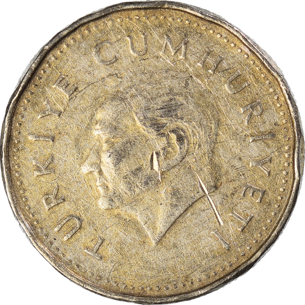 Moneda, Turquía, 1000 Lira, 1990