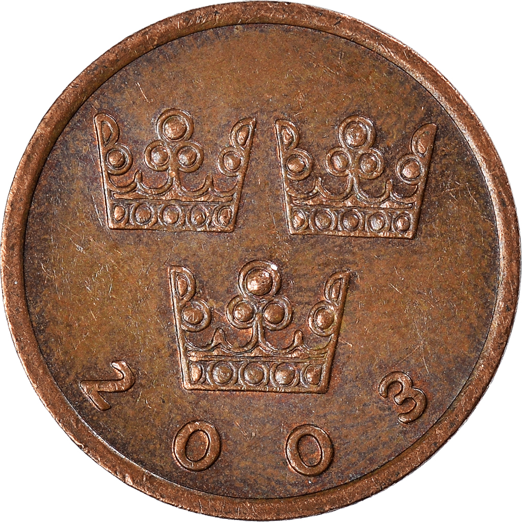 Moneda, Suecia, 50 Öre, 2003