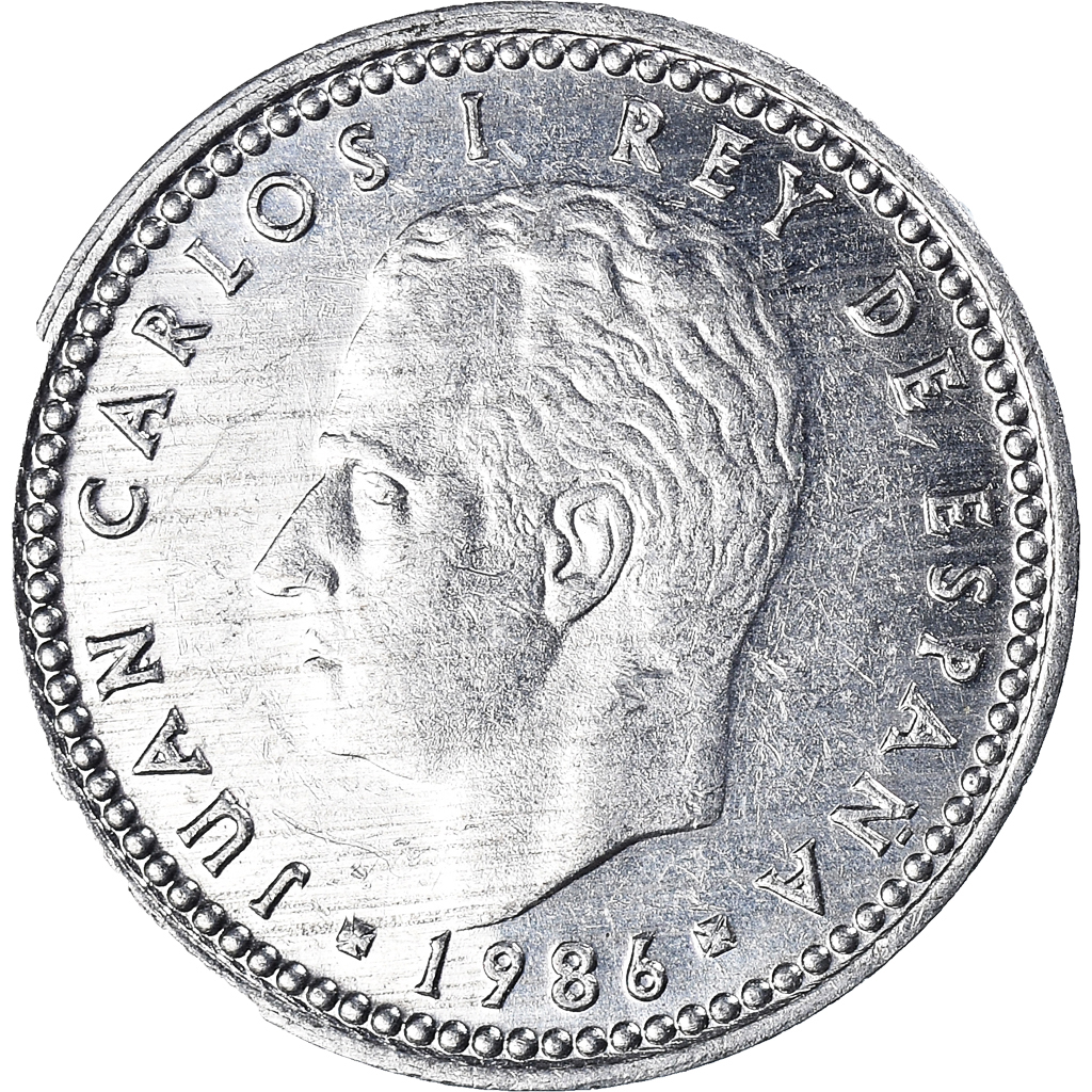 Moneda, España, Peseta, 1986