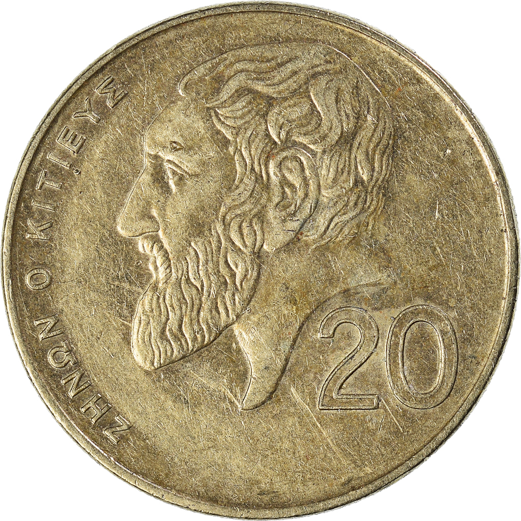 Moneda, Chipre, 20 Cents, 1998