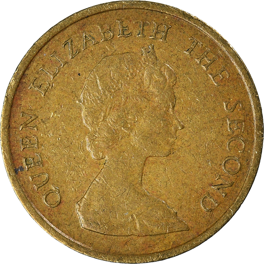 Moneda, Hong Kong, 10 Cents, 1982