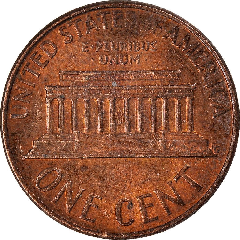 Moneda, Estados Unidos, Cent, 1974